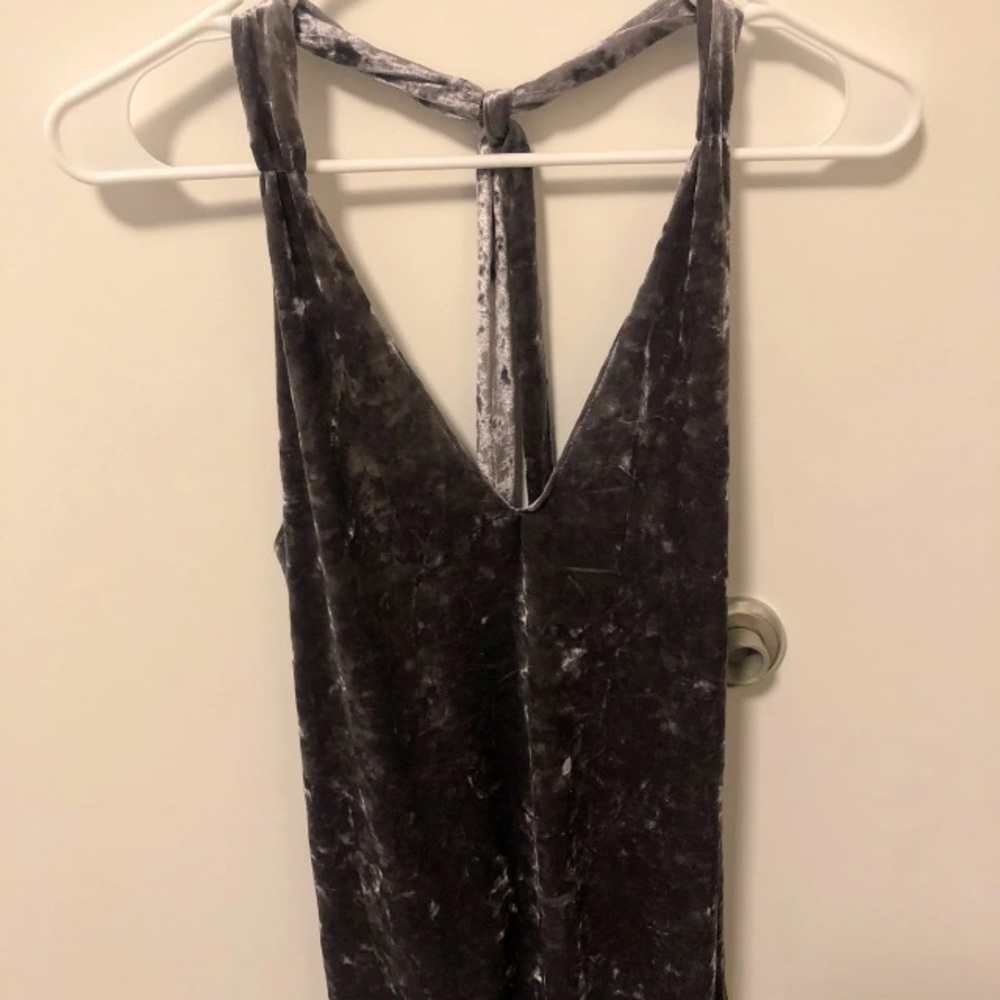 Zara Velvet Tank